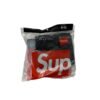 2 Pair Black Supreme Socks