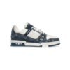 Louis Vuitton Trainer - Denim White Blue