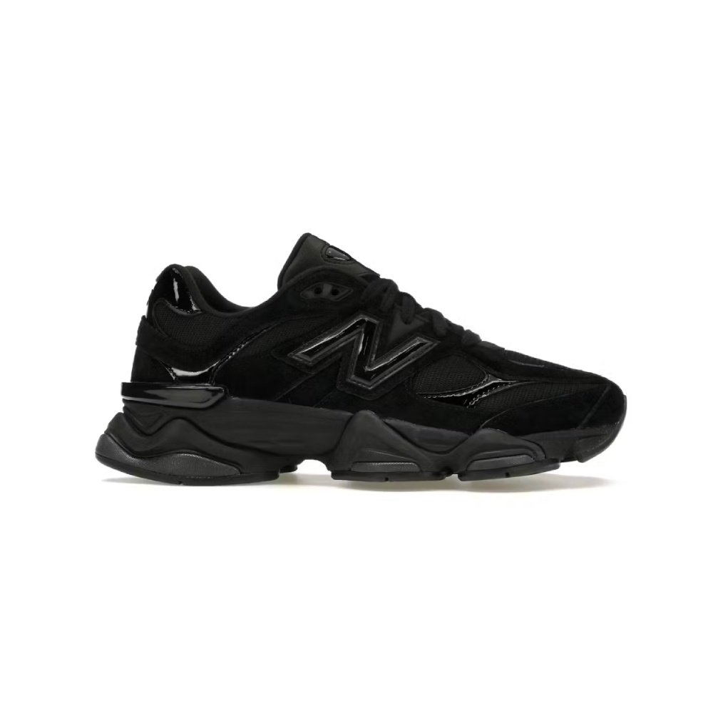 New Balance 9060 – Triple Black Leather – Tienda En Linea de LKickss